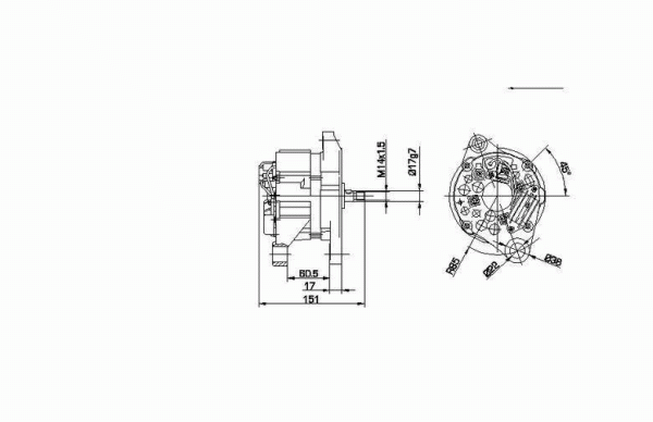 DELCO REMY 19025769 Alternator