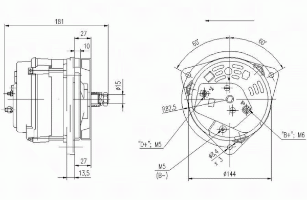 DELCO REMY 19025800 Alternator