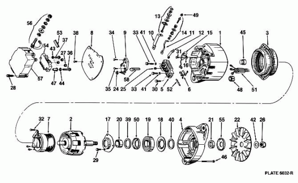 DELCO REMY 1117165 Alternator