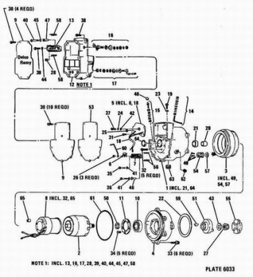 DELCO REMY 1117182 Alternator