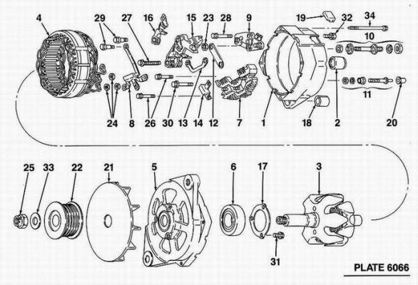 DELCO REMY 10910127 Alternator