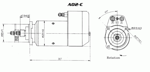 DELCO REMY 19024552 Starter