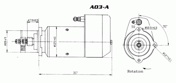 DELCO REMY 19024574 Starter