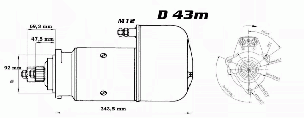 DELCO REMY 19024178 Starter