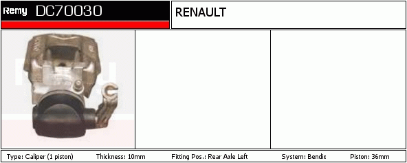 DELCO REMY DC70030 Brake...