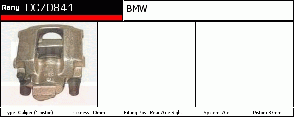 DELCO REMY DC70841 Brake...