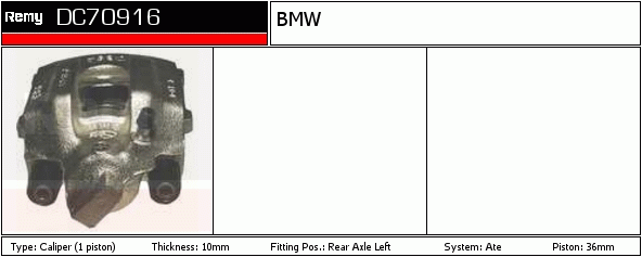 DELCO REMY DC70916 Brake...