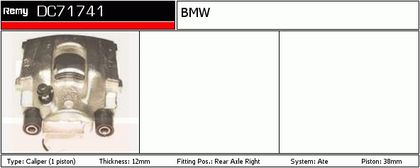 DELCO REMY DC71741 Brake...