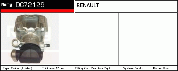 DELCO REMY DC72129 Brake...