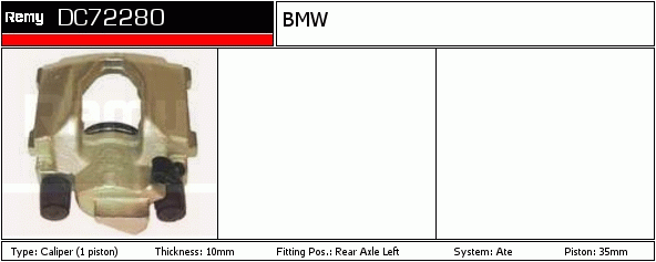 DELCO REMY DC72280 Brake...