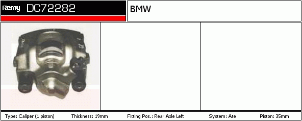 DELCO REMY DC72282 Brake...