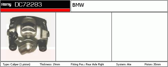 DELCO REMY DC72283 Brake...