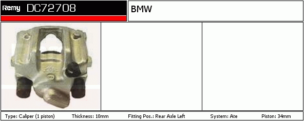 DELCO REMY DC72708 Brake...