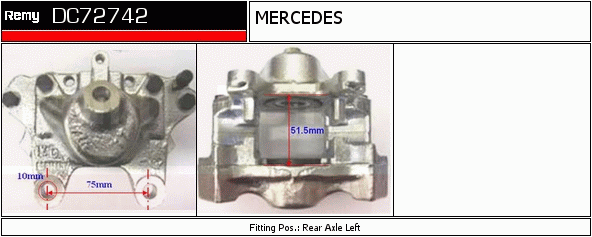 DELCO REMY DC72742 Brake...