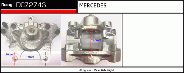 DELCO REMY DC72743 Brake...