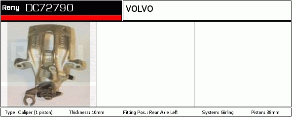 DELCO REMY DC72790 Brake...