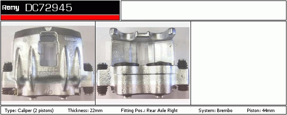 DELCO REMY DC72945 Brake...