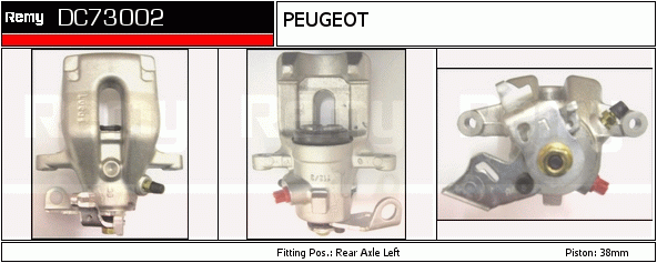 DELCO REMY DC73002 Brake...