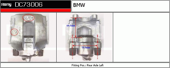 DELCO REMY DC73006 Brake...