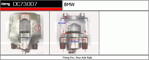 DELCO REMY DC73007 Brake...