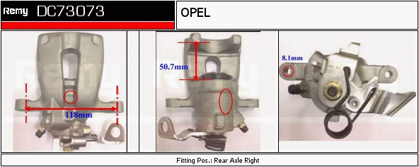 DELCO REMY DC73073 Brake...