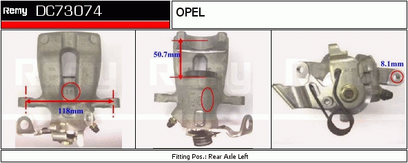 DELCO REMY DC73074 Brake...