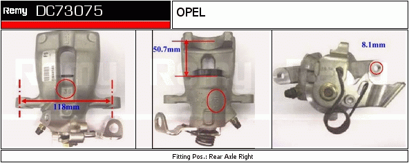 DELCO REMY DC73075 Brake...