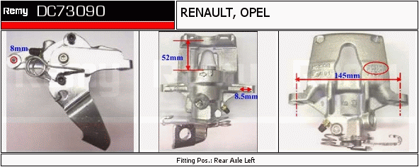 DELCO REMY DC73090 Brake...