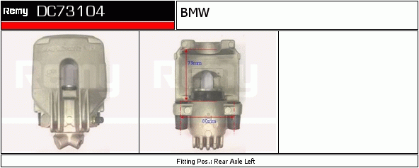 DELCO REMY DC73104 Brake...