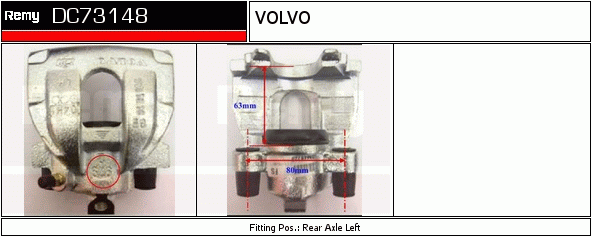 DELCO REMY DC73148 Brake...