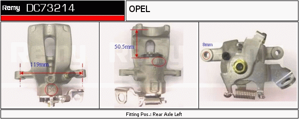 DELCO REMY DC73214 Brake...