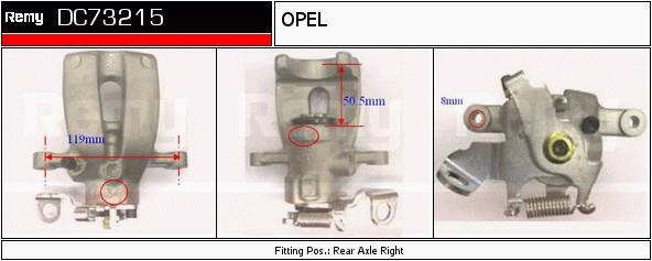 DELCO REMY DC73215 Brake...