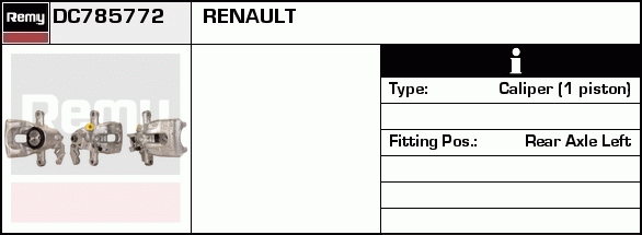 DELCO REMY DC785772 Brake...