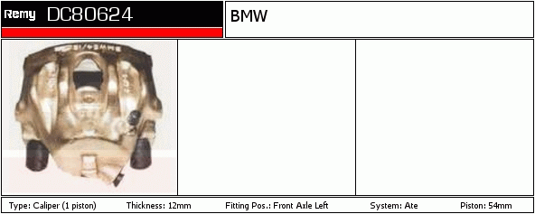 DELCO REMY DC80624 Brake...