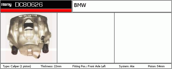 DELCO REMY DC80626 Brake...