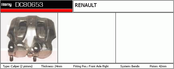 DELCO REMY DC80653 Brake...