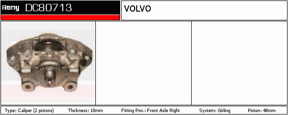 DELCO REMY DC80713 Brake...