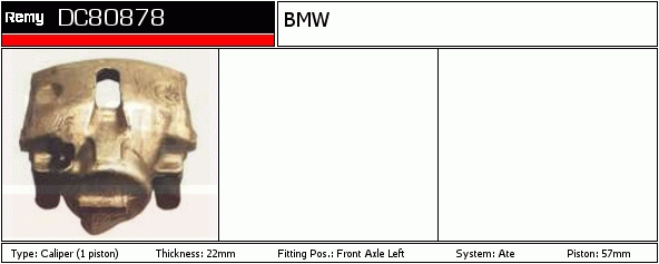 DELCO REMY DC80878 Brake...