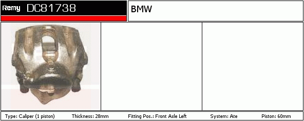 DELCO REMY DC81738 Brake...