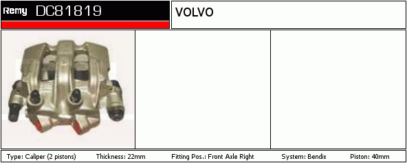 DELCO REMY DC81819 Brake...