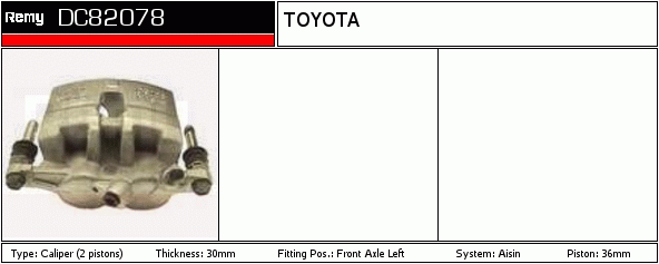 DELCO REMY DC82078 Brake...