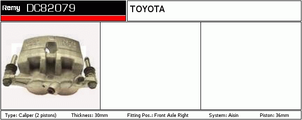 DELCO REMY DC82079 Brake...