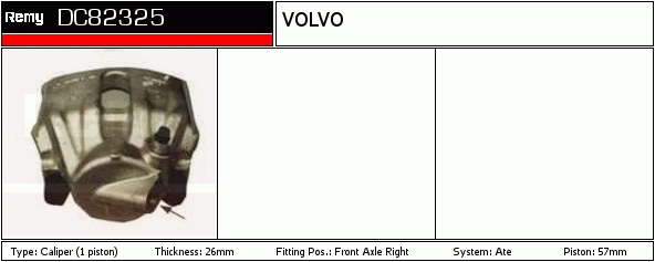 DELCO REMY DC82325 Brake...