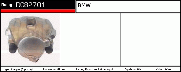 DELCO REMY DC82700 Brake...