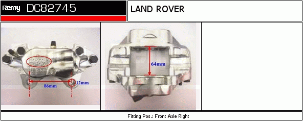 DELCO REMY DC82745 Brake...