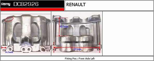 DELCO REMY DC82926 Brake...