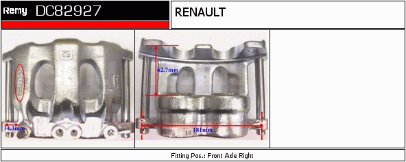 DELCO REMY DC82927 Brake...