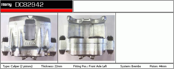 DELCO REMY DC82942 Brake...