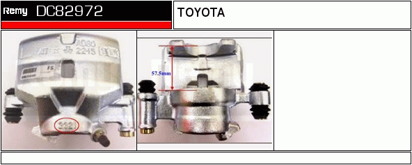 DELCO REMY DC82972 Brake...