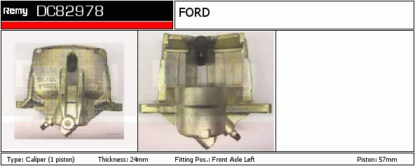 DELCO REMY DC82978 Brake...